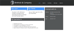 Desktop Screenshot of birkholz.us